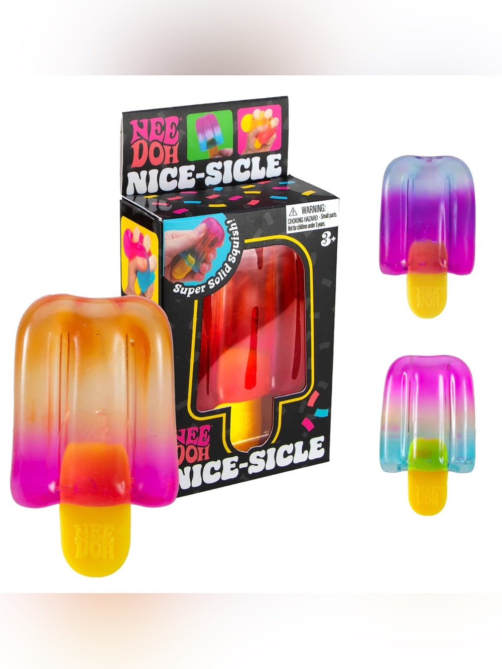 NEW NEEDOH POPSICLE NICE-SICLE SQUISHY SENSORY TOY